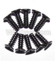 Hosim 9112 Parts-screws-Round head screws(M2.6x7)-10PCS Parts-LS09,Hosim all terrain rc car 9112 Spare parts Accessories,1:12 Hosim rc truck 9112 Parts